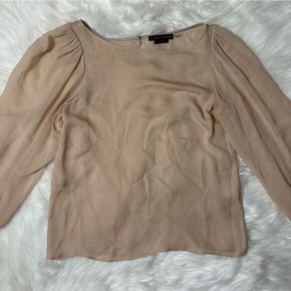 Alice and Olivia Silk Blouse - Picture 8 of 16